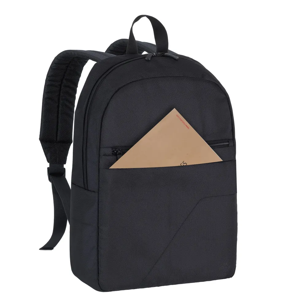 Rucsac pentru Laptop RivaCase Komodo, 15.6", Poliester, Negru
