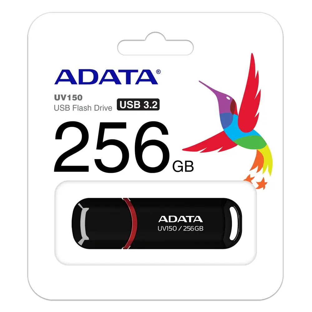 Memorie USB ADATA UV150, 128GB, Negru