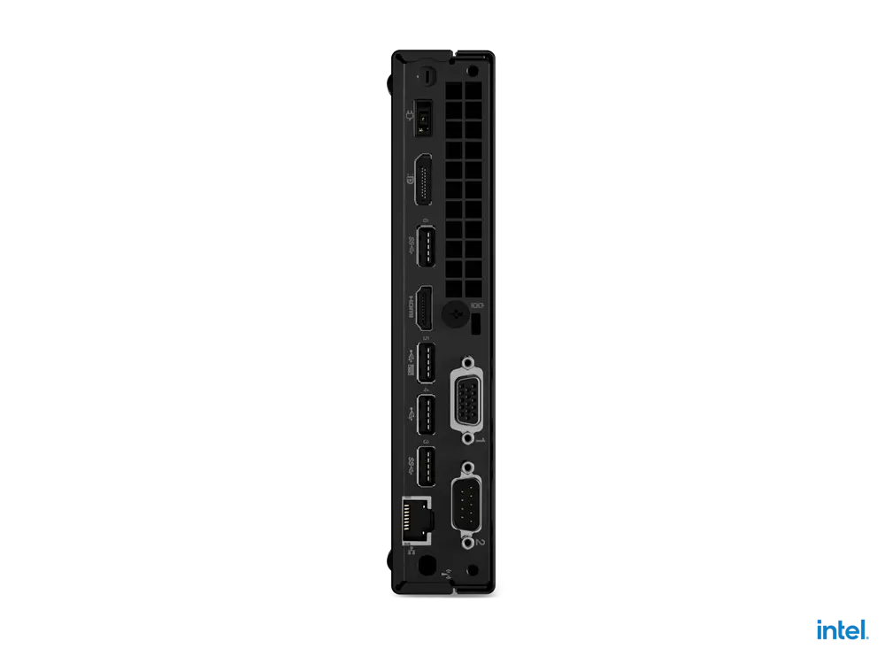 Sistem Desktop PC Lenovo ThinkCentre M60e, Tiny, Intel Core i3-10100T, 4GB/256GB, Intel UHD Graphics, Fără SO
