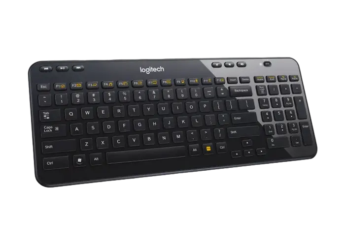 Tastatură Logitech K360, Fără fir, Negru