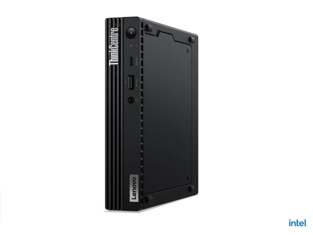 Sistem Desktop PC Lenovo ThinkCentre M60e, Tiny, Intel Core i3-10100T, 4GB/256GB, Intel UHD Graphics, Fără SO