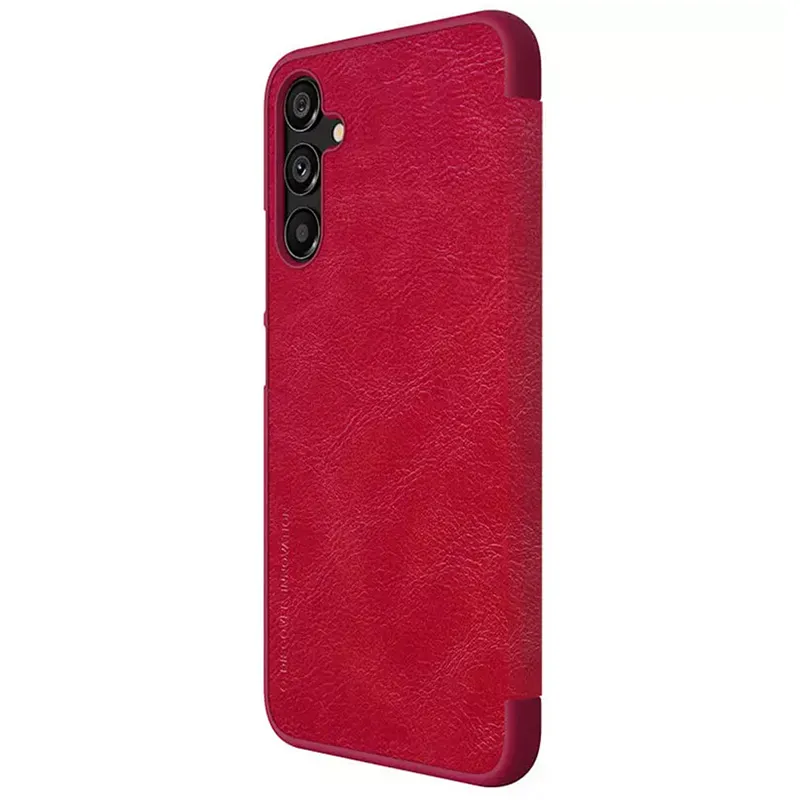 Husă tip carte Nillkin Galaxy A34 - Qin LC, Roșu
