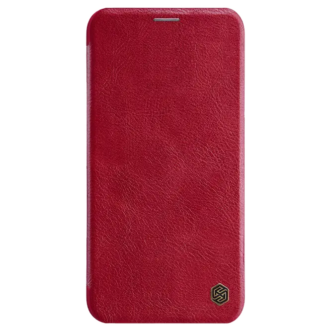 Husă tip carte Nillkin iPhone 11 Pro Max - Qin, Roșu