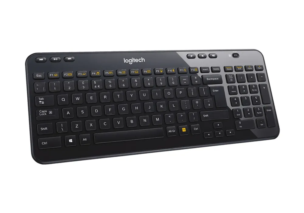 Tastatură Logitech K360, Fără fir, Negru