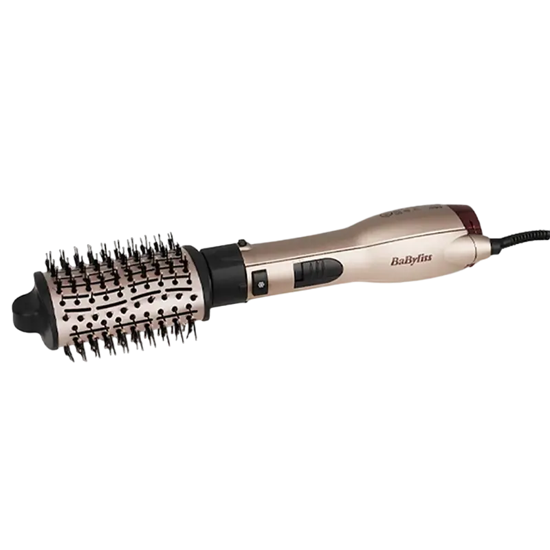 Uscător de păr-perie BaByliss AS90PE, 1000W, Maro