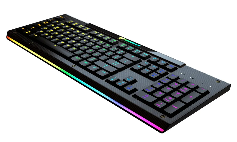 Tastatură Cougar Aurora S, Cu fir, Negru
