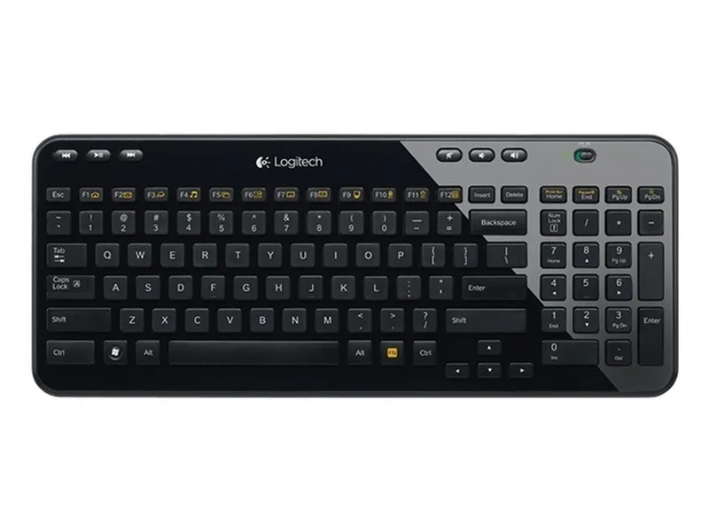 Tastatură Logitech K360, Fără fir, Negru