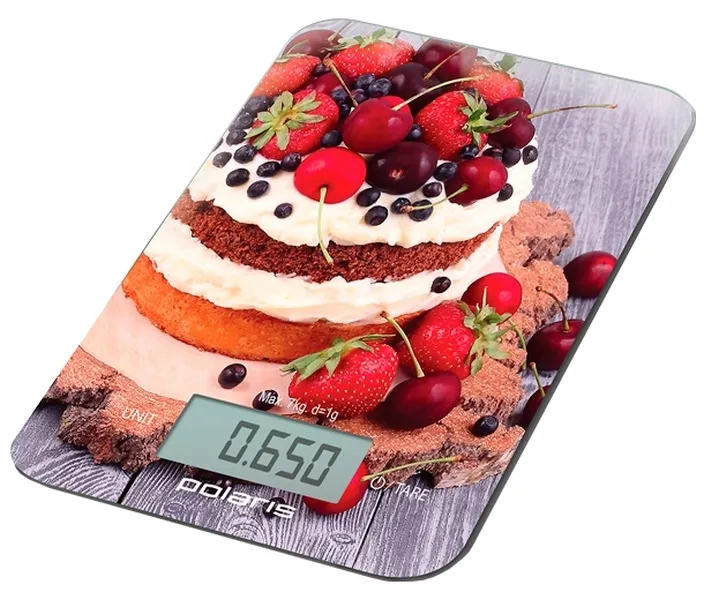 Cântar electronic de bucătărie Polaris PKS0742DG, Multicolor