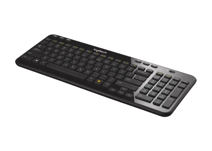 Tastatură Logitech K360, Fără fir, Negru