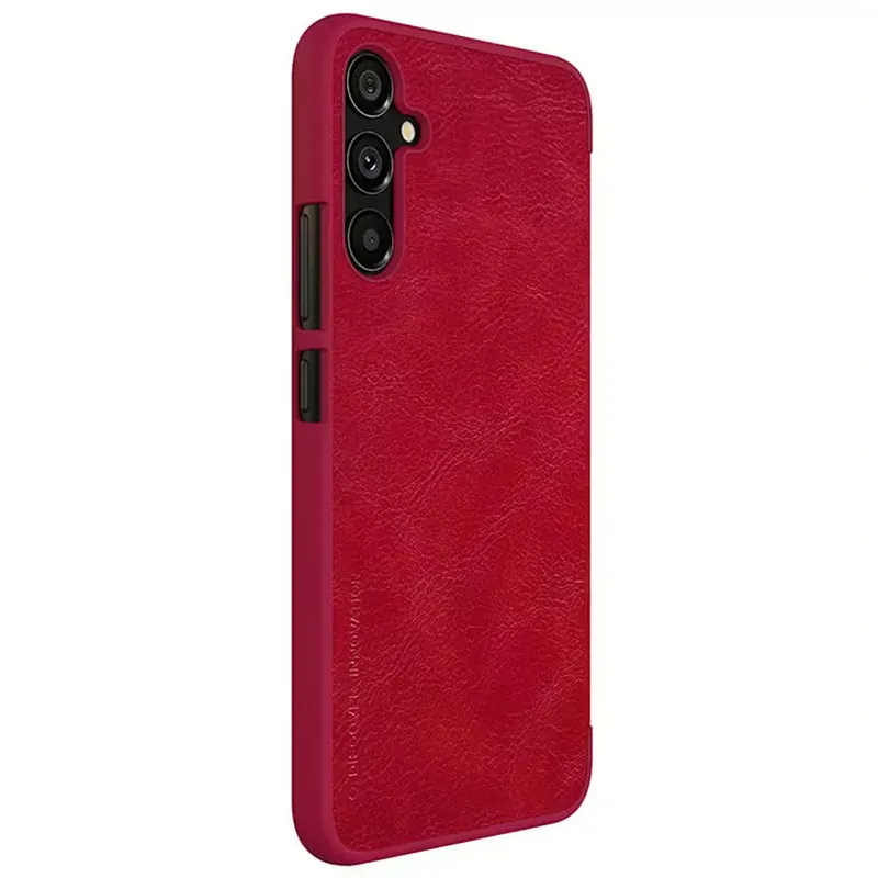 Husă tip carte Nillkin Galaxy A34 - Qin LC, Roșu
