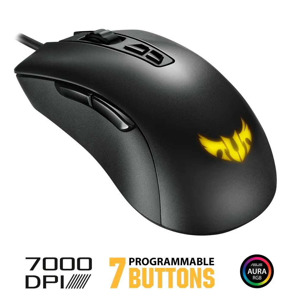 Gaming Mouse ASUS TUF Gaming M3, Metal gri