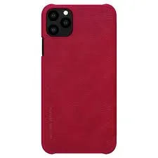 Husă tip carte Nillkin iPhone 11 Pro Max - Qin, Roșu