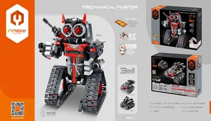 Jucărie cu telecomandă iM.Master 3in1 Robot