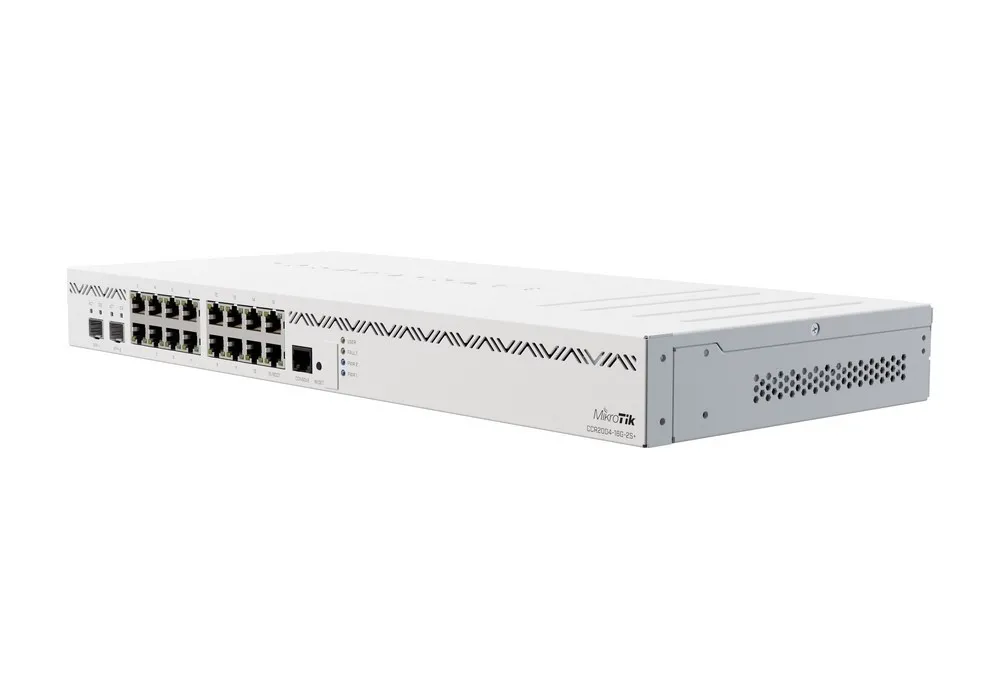 Router MikroTik CCR2004-16G-2S+, Alb