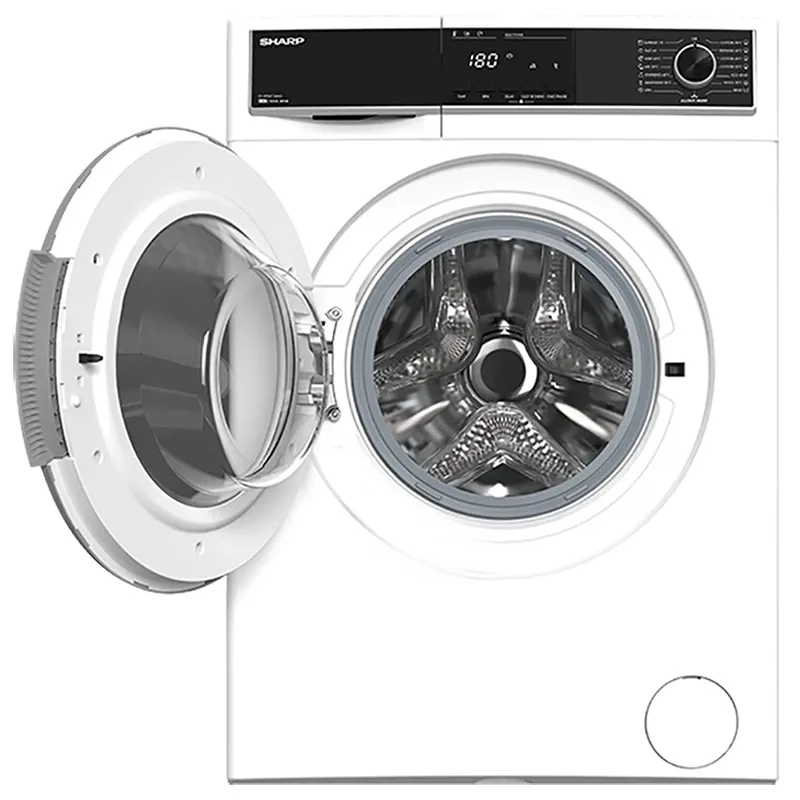 Mașină de spălat Sharp ESHFB812AWCEE, 8kg, Alb