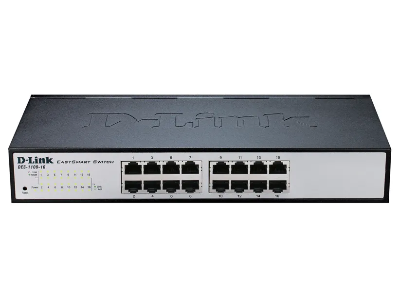 Switch de rețea D-Link DES-1100-16, 16x 10/100 Mbps