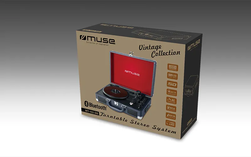 Sistem audio MUSE MT-103 DB, Negru