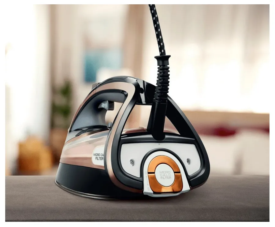 Fier de călcat Tefal Ultimate Pure FV9845E0, 3200W, Negru