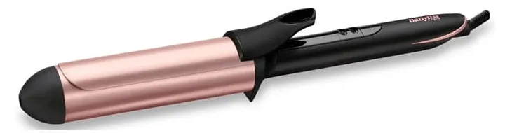 Ondulator de păr BaByliss Rose Quartz C453E, Negru | Roz