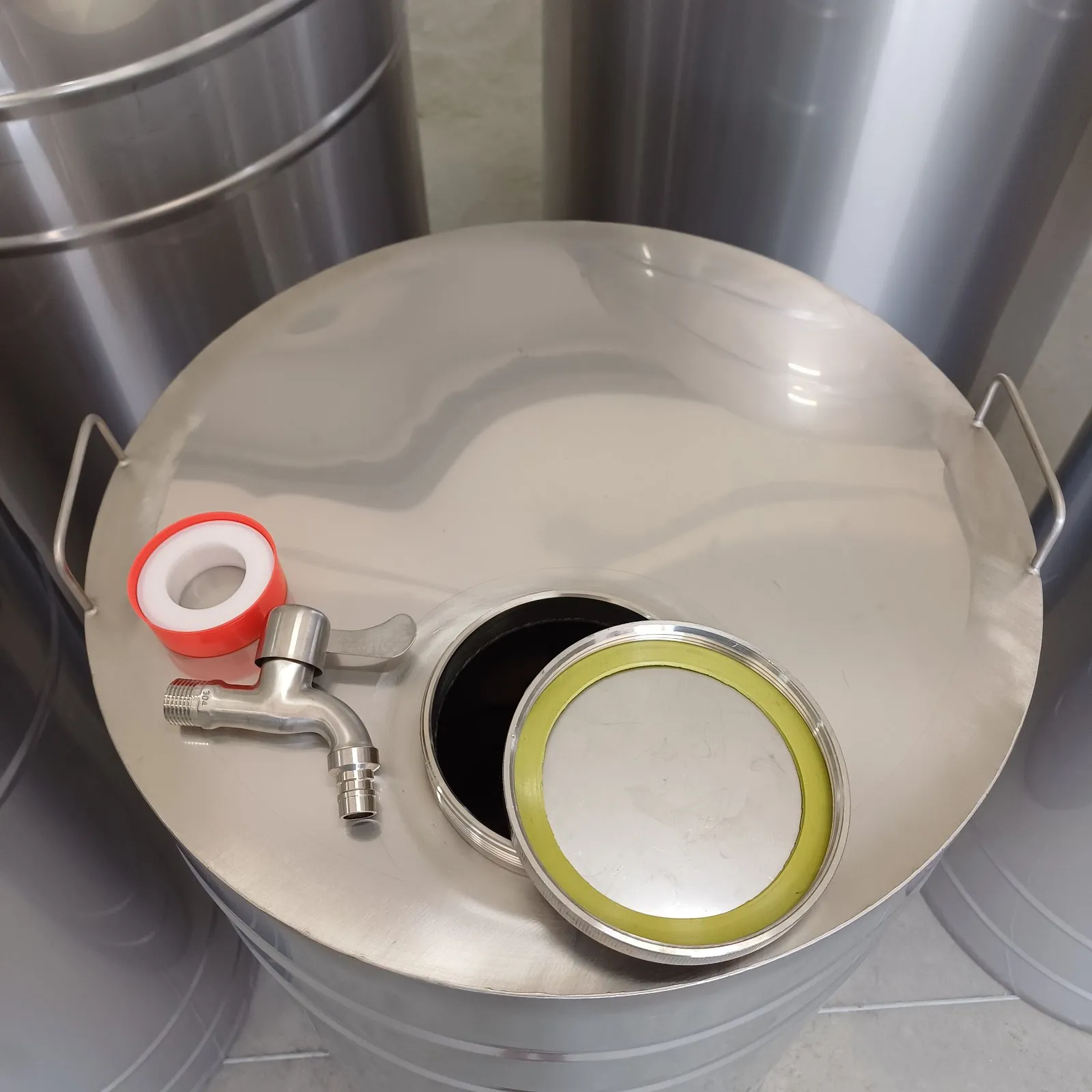 Butoi pentru vin din Inox 150 L