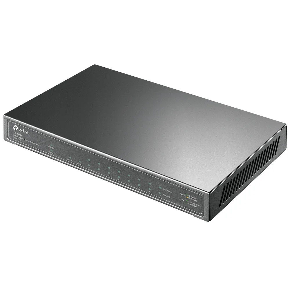 10-port 10/100/1000Mbps POE+ Switch TP-LINK 