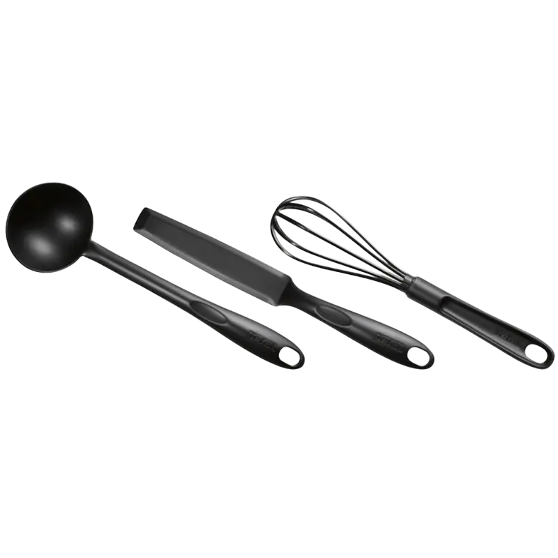 Set de ustensile de bucătărie Tefal K001S314, Negru