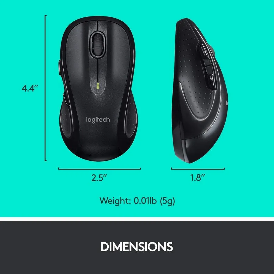 Mouse Wireless Logitech M510, Negru