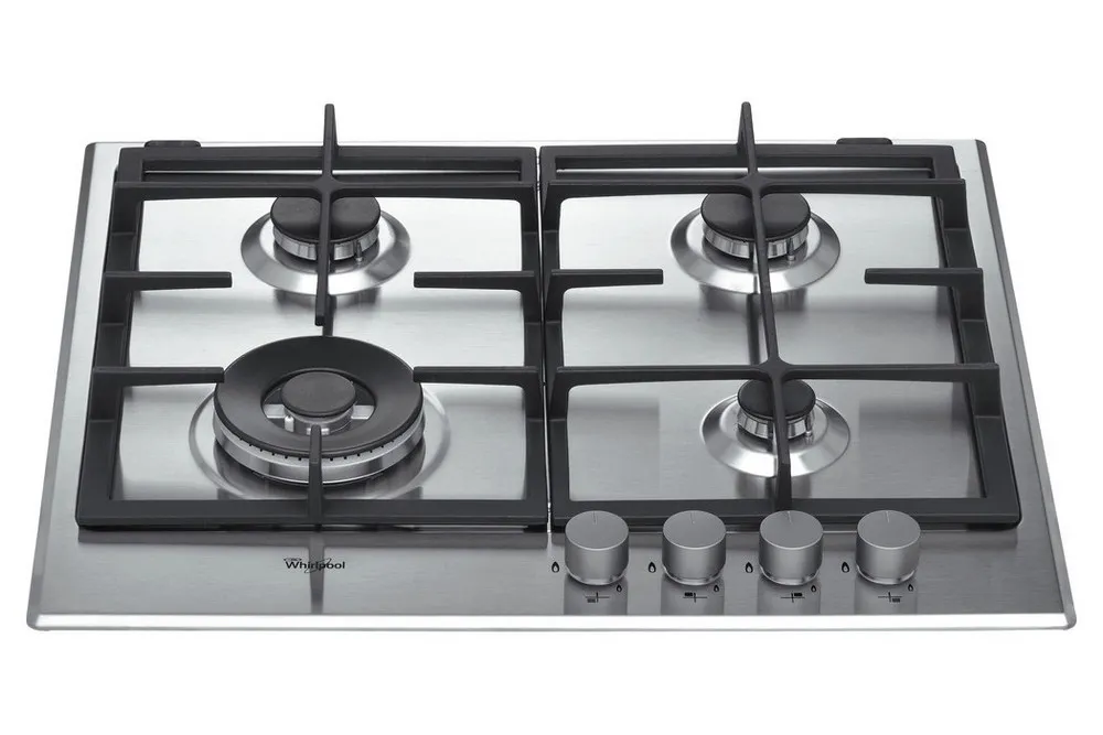 Plită pe gaz Whirlpool GMA 6422/IX, Oțel inoxidabil