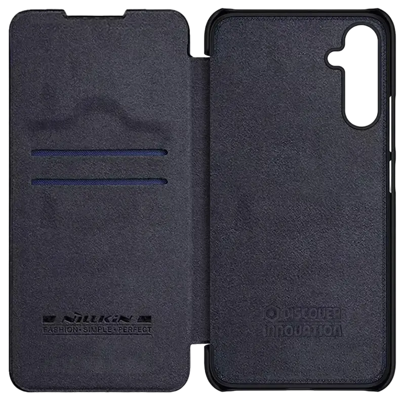 Husă tip carte Nillkin Galaxy A34 - Qin LC, Negru