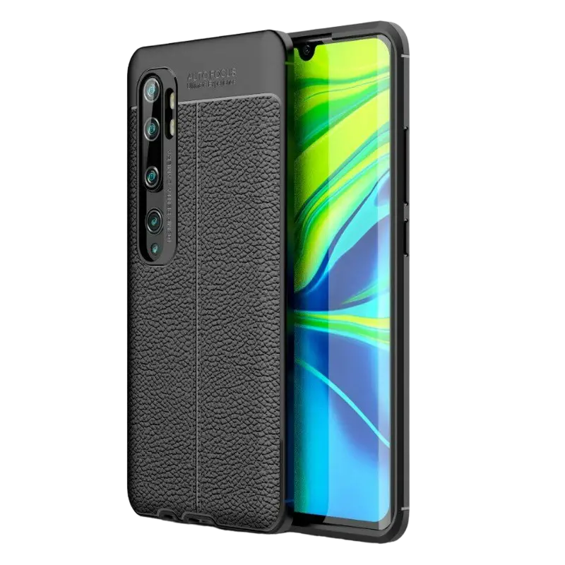 Husă Xcover RedMi Note 10 Pro - Leather, Negru