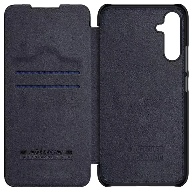 Husă tip carte Nillkin Galaxy A34 - Qin LC, Negru