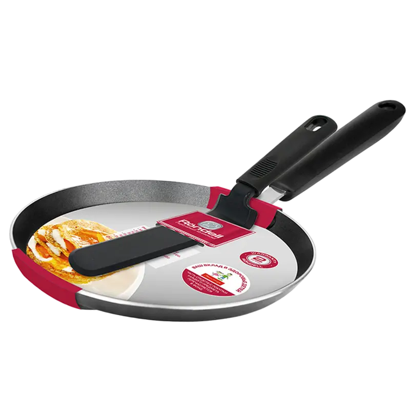 Tigaie pentru clătite Rondell RDA-1409, 24cm, Negru
