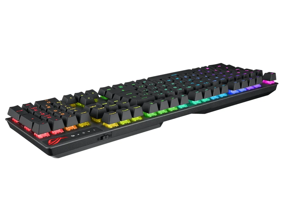 Tastatură ASUS ROG Strix Scope NX Wireless Deluxe, Fără fir, Negru