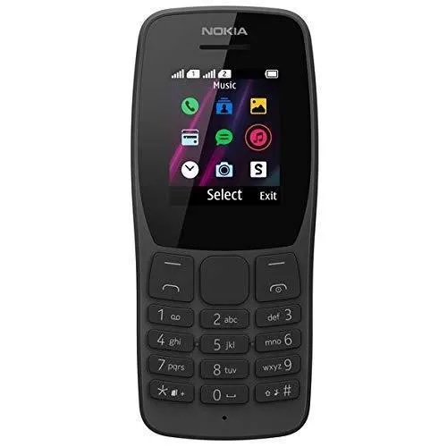 Telefon mobil Nokia 110, Negru