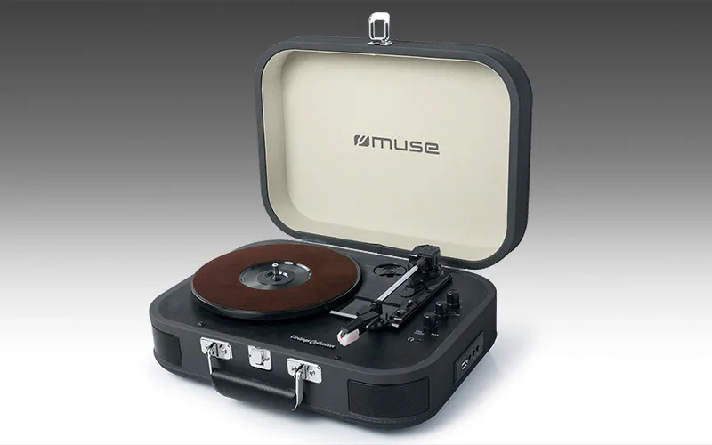 Sistem audio MUSE MT-201 GLD, Negru