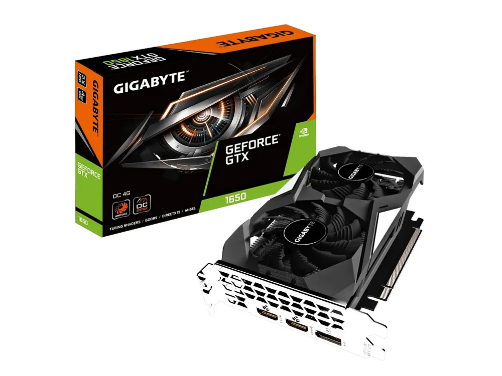 Placă Video Gigabyte GV-N1650OC-4GD,  4GB GDDR5 128bit