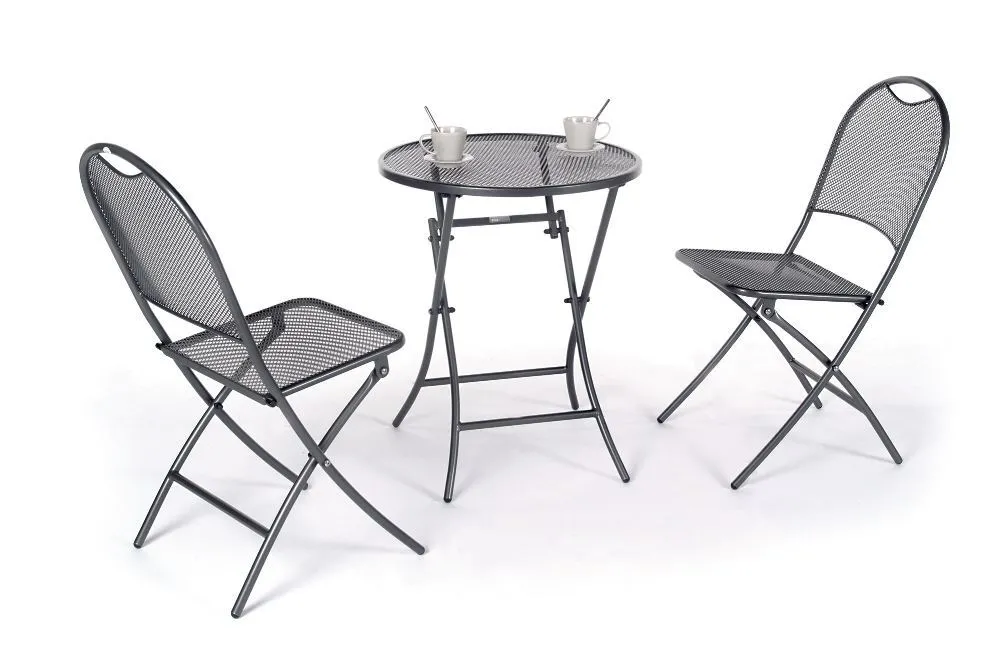 Set mobilier de metal BALKON (pliabil)