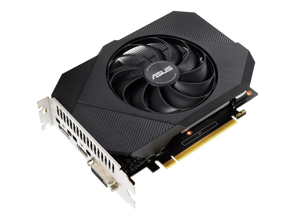 Placă Video ASUS PH-GTX1650-O4GD6-P,  4GB GDDR6 128bit