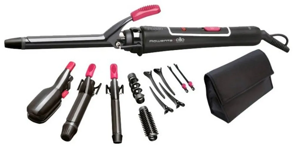 Ondulator de păr Multi-styler  Rowenta For Elite CF4132D0, Negru