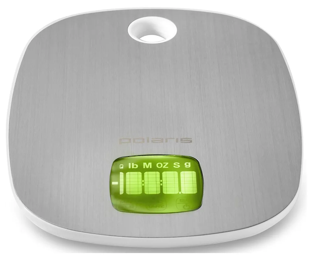 Cântar electronic de bucătărie Polaris PKS0539DMT, Argintiu