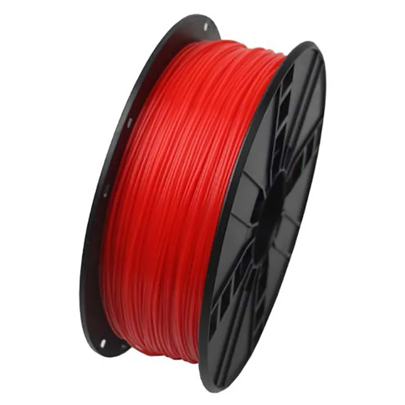 Filament pentru imprimantă 3D Gembird 3DP-ABS1.75-01-FR, ABS, Roșu Fluorescent, 1.75 mm, 1kg