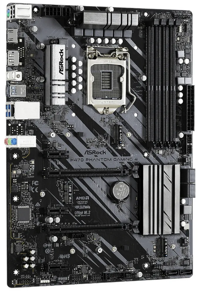 Placă de bază ASRock H470 PHANTOM GAMING 4, LGA1200, Intel H470, ATX