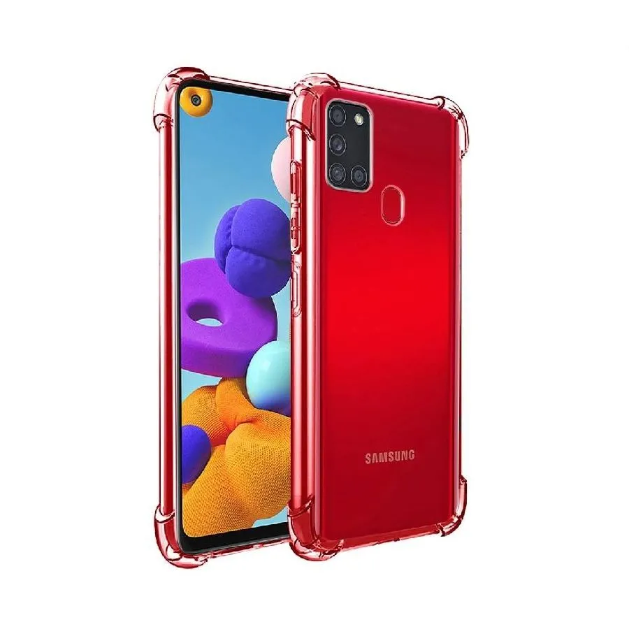 Husă Xcover Galaxy A21s - Liquid Crystal, Transparent