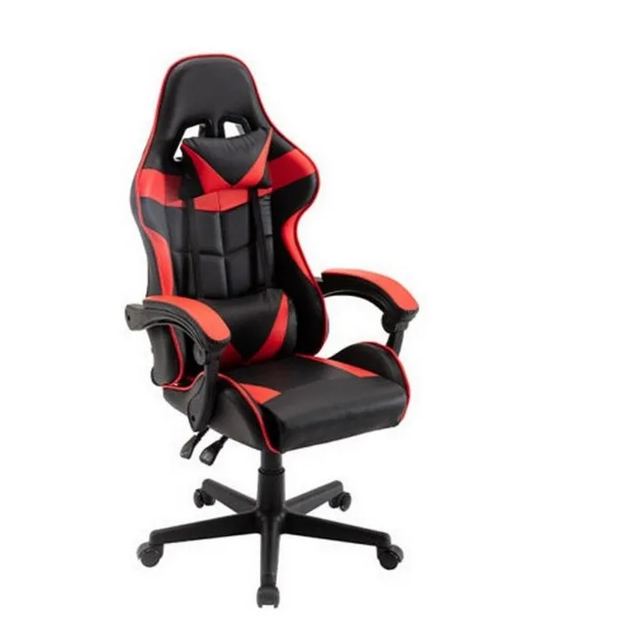 Scaun Gaming Havit GC933, PVC Piele, Negru Roșu