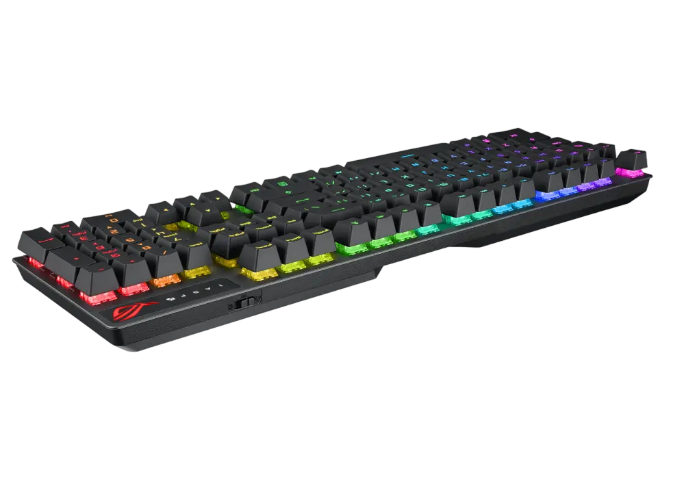 Tastatură ASUS ROG Strix Scope NX Wireless Deluxe, Fără fir, Negru