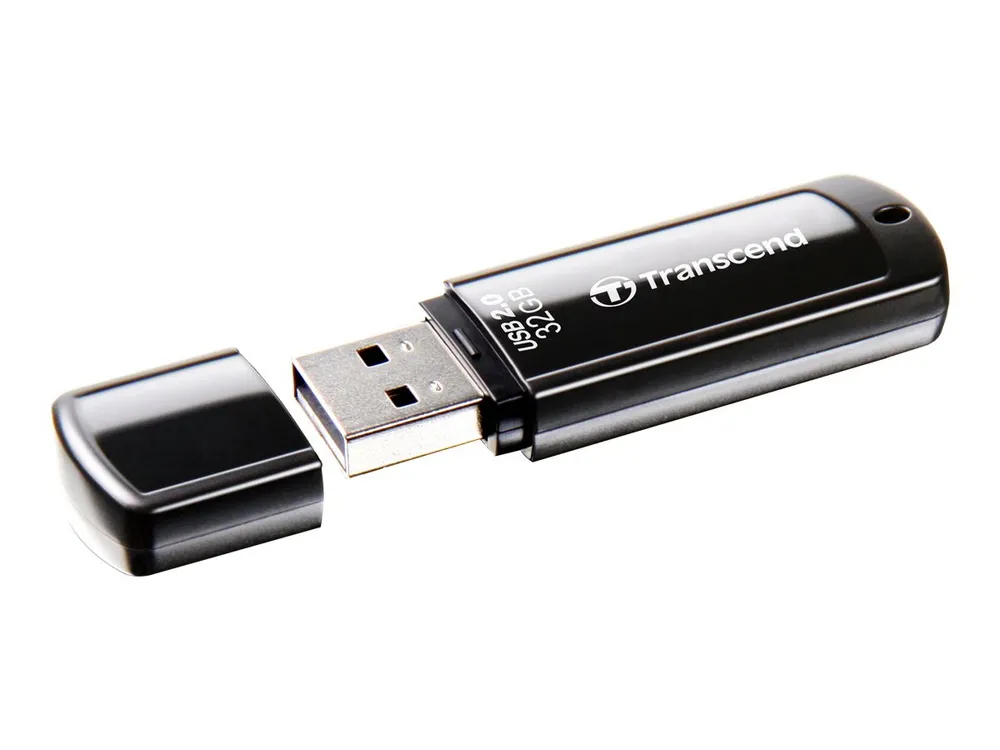 Memorie USB Transcend JetFlash 350, 32GB, Negru