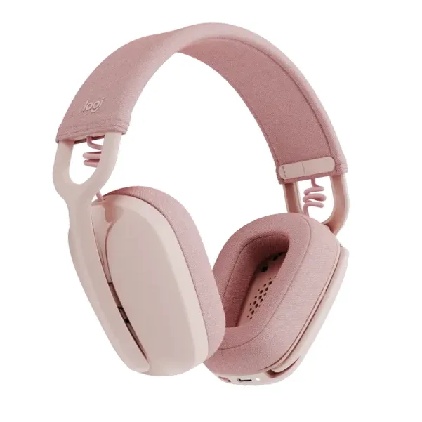 Căști Logitech Zone Vibe 100, Roz