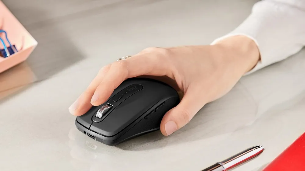 Mouse Wireless Logitech MX Anywhere 3, Negru