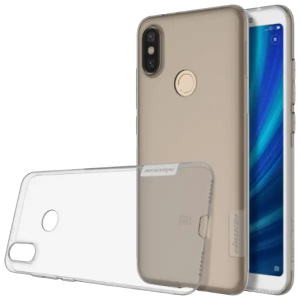 Husă Nillkin Mi A2 Lite / 6 Pro - Ultra thin TPU - Nature, Gri