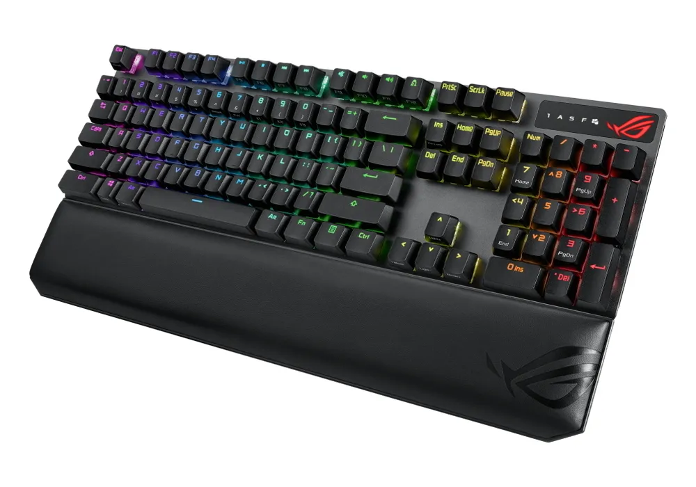 Tastatură ASUS ROG Strix Scope NX Wireless Deluxe, Fără fir, Negru